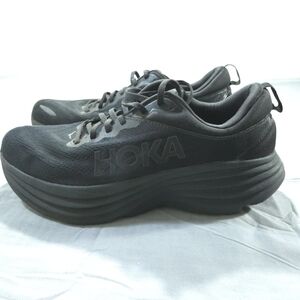 Hoka Bondi 8 Mens Black Size 13D Sneakers Shoes